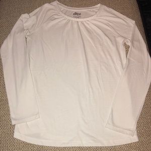 Plain white long sleeve